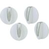 LG Orginal Washing Machine Knob Replacement for All Washing Machine Accessories/Semi Automatic Washing Machine Spare Parts/Drain Spin Timer Switch Knob Set of 4