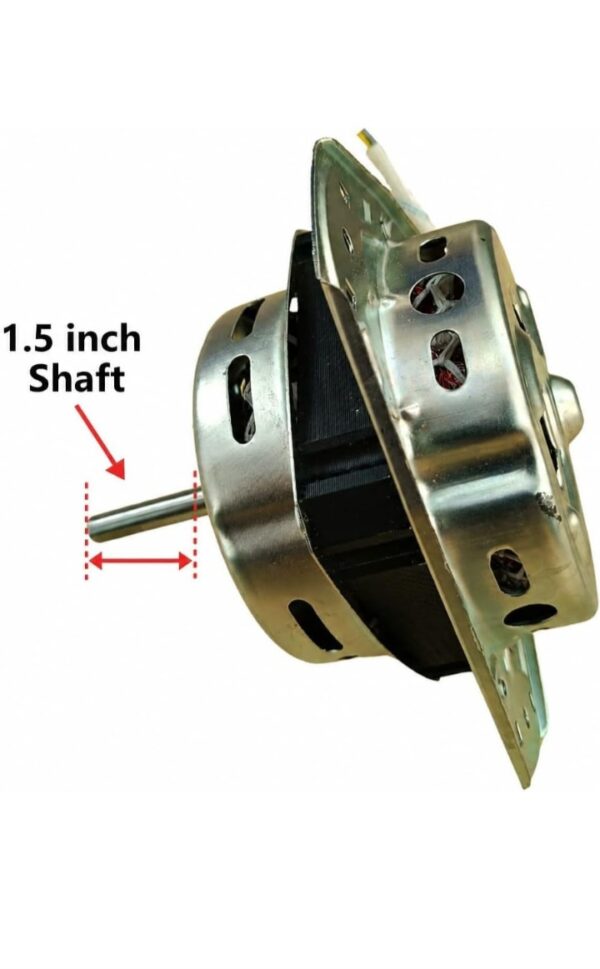 Lg Spin Motor Compatible with LG Washing Machine, 70W 1350 RPM, 220V AC, 5 MFD Capacitor, 100% Copper Winding, Replacement Motor for Semi Automatic Washing Machine