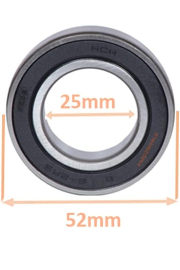 Lg Bearing Kit (6206, 6205 and Oil Seal) Suitable for LG Tromm or Direct Drive 5.5Kg/6Kg/6.5Kg Front Loading Washing Machines