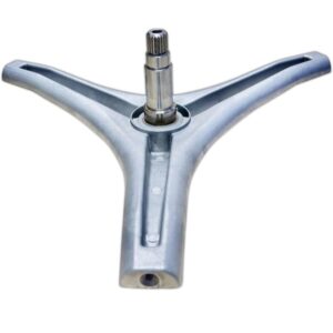Silver spider Compatible with LG Washing Machine 4 Inch Drum Spider 5.5 kg Hub Assembly Shaft Washing Machine Drum Support Spider