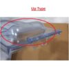 Haier Freezer Door Refrigerator Freezer Ice Box Cover Height 13.6 Cm