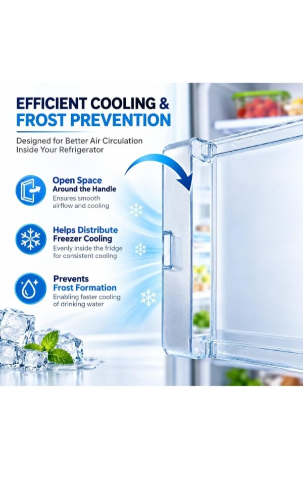 Screenshot_20260926_150726_Amazon Whirlpool Refrigerator Doors Freezer Door with Round Lock for Whirlpool Single door Gen-y | Transparent, Height 18.8 cm Whirlpool