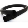 Half insulator 1/2" ID X 1/2" THK Foam Heat Insulated Tube for Air Conditioner Ac Pipe Foam Rubber Tube 5.9 Feet insulation pipe cover 13 X 13 mm Tube Pack of 1